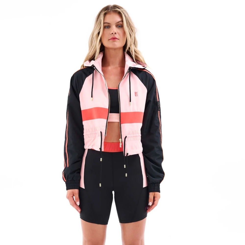 P.E Nation CROPPED MAN DOWN JACKET IN BLOSSOM